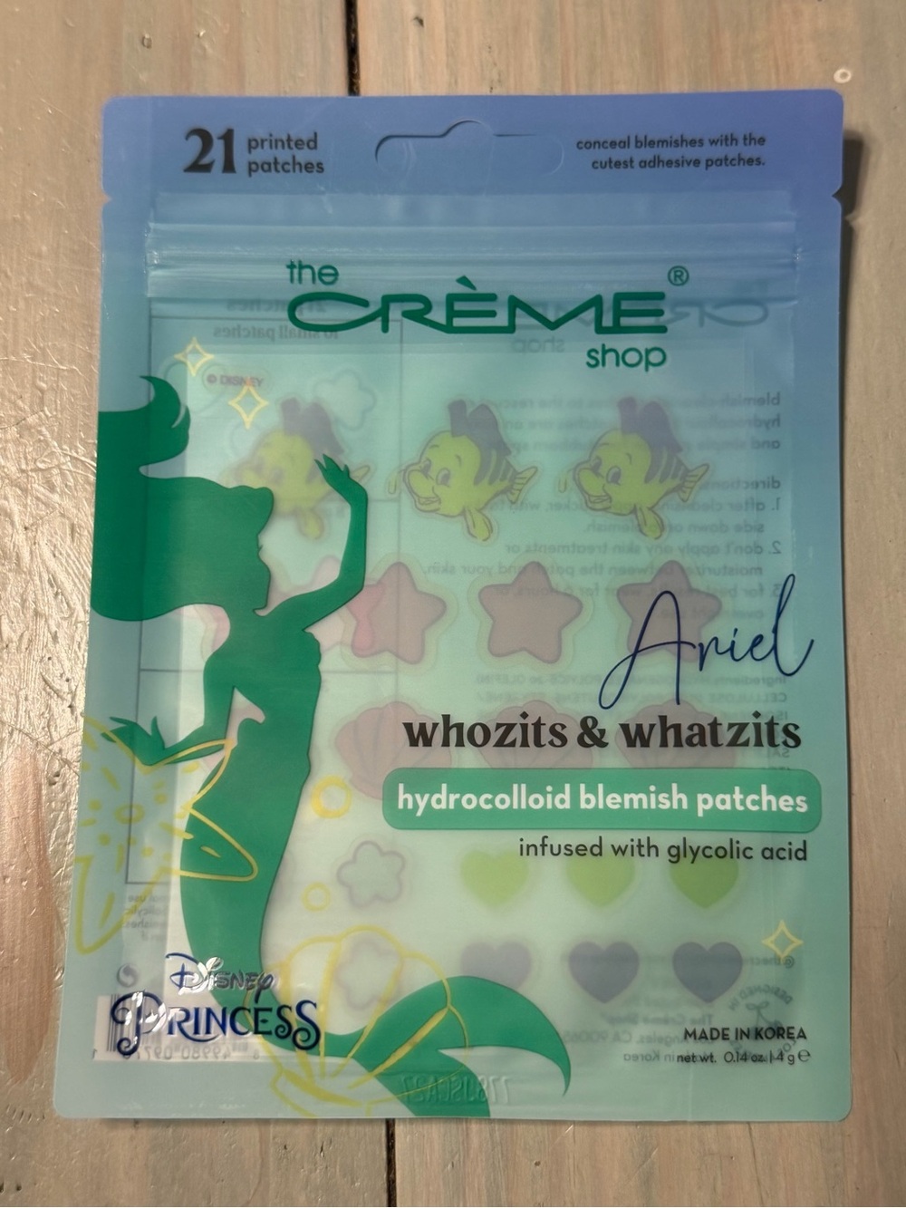 The Crème Shop Ariel Hydrocolloid Blemish Patches — Green
